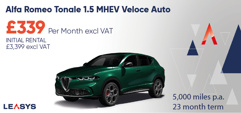 ALFA ROMEO TONALE 1.5 MHEV Veloce 5dr Auto ALFA ROMEO TONALE 1.5 MHEV Veloce 5dr Auto